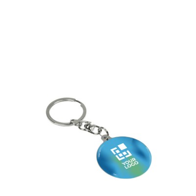 Porta-chaves personalizado com gota de resina