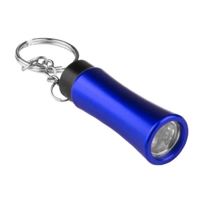 Lanterna porta-chaves com 3 LEDs cor azul