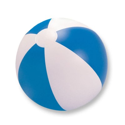Bola de praia publicitária para empresas cor azul