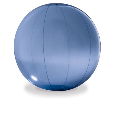 Bolas de praia publicitárias com logotipo cor azul
