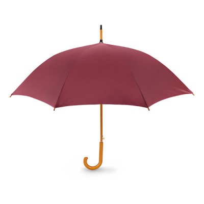 Guarda-chuva personalizado 23" automático cor bordeaux