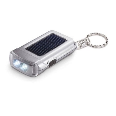 Porta-chaves com lanterna de carga solar