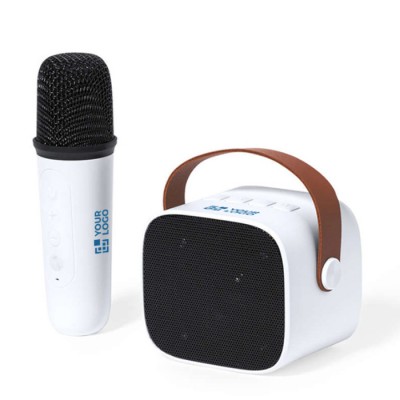 Conjunto de karaoke, colunas 5 W/microfone ligação Bluetooth