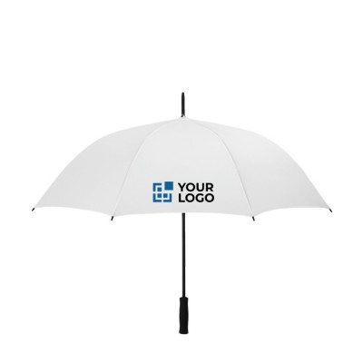 Guarda-chuva personalizado com logotipo de 27" cor azul segunda vista