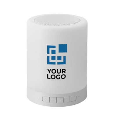Coluna publicitária com Bluetooth cor branco