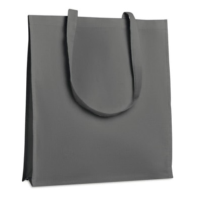Sacos para compras, de algodão e personalizados cor cinzento segunda vista