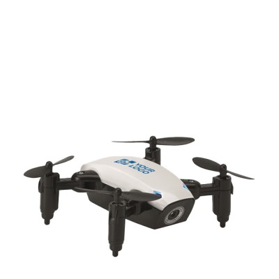 Dron com câmara para clientes cor branco