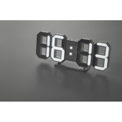 Relógio despertador com forma singular