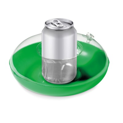 Insuflável personalizado em PVC para latas cor verde