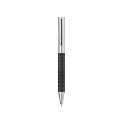 Uma caneta de luxo em caixa individual cor preto