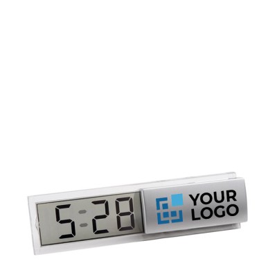 Relógio digital personalizado com calendário
