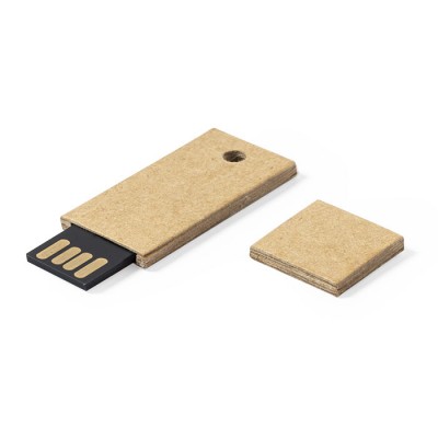 Memória USB de cartão reciclado