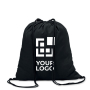 Mochila personalizada de algodão vista principal
