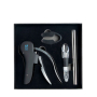Conjunto de vinho glamoroso de aço inoxidável com 3 funções vista principal