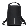 Mochila de poliéster com fecho impermeável e porta USB 15,6