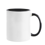 Caneca de cerâmica em várias opções bicolor de 325ml