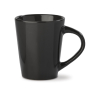 Caneca de cerâmica com pega triangular colorida feita na UE 270 ml