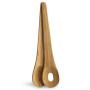 Conjunto de 2 utensílios para servir salada feitos de bambu