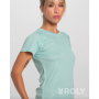 T-shirt técnica justa poliéster 