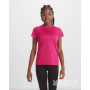 T-shirt técnica poliéster reciclado de mulher