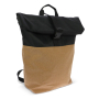 Mochila roll-top RPET e cortiça com compartimento para portátil 15''