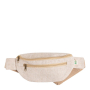 Bolsa de cintura de cânhamo e algodão com vários bolsos 160 g/m2