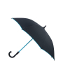 Guarda-chuva automático de fibra e pongee com bordo de cor Ø103
