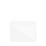 Identificador de PVC ideal para levar uma acreditação 9x5.5cm
