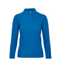 Polo básico de algodão de manga comprida para mulher 180 g/m2 B&C