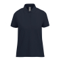 Polo básico de algodão para mulher de manga curta 210 g/m2 B&C