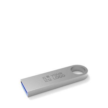 USB 3.0 metal para porta-chaves, personalização total, feita na Europa