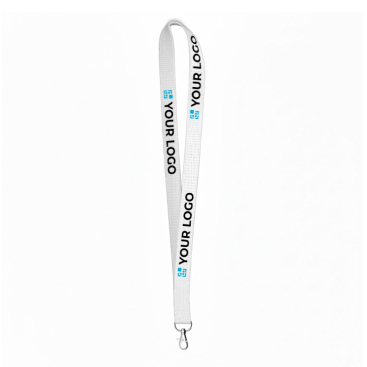 Lanyard de amido de milho com mosquetão personalização total