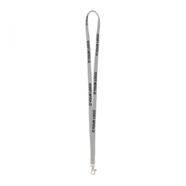 Lanyard de poliéster com mosquetão à escolha personalização total