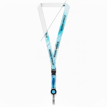 Lanyard desmontável sublimar porta-credenciais personalização total