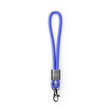 Lanyard de pulso de nylon com peça metálica personalização total