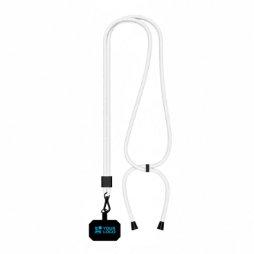 Lanyard ajustável de poliéster para o telemóvel personalização total