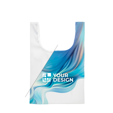Saco de compras dobrável com bolso interior personalização total