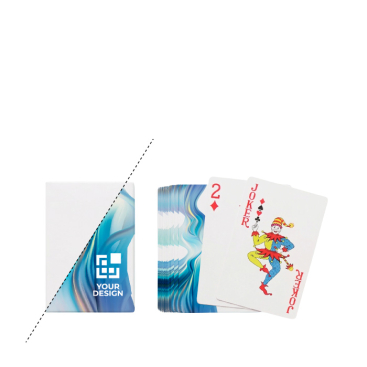 Baralho de 54 cartas de jogar com acabamento mate personalização total