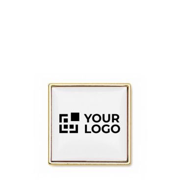 Pin de ferro quadrado para personalizar personalização total
