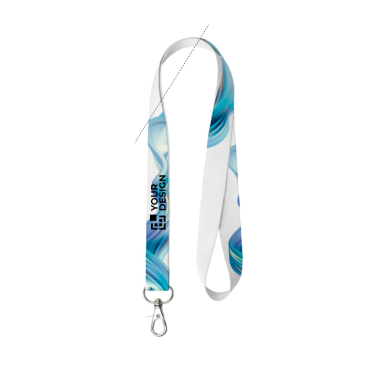 Lanyard de RPET a cores, feito por medida, produzido na Europa