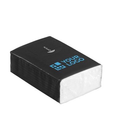 Pacote de lenços personalizado em tamanho mini