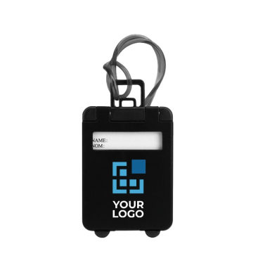 Identificador personalizado em forma de trolley para malas