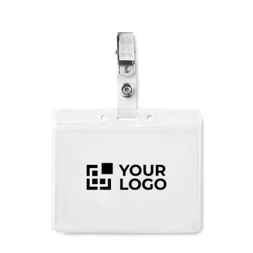 Porta-identificação para cartões e identificação em PVC