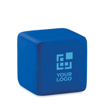Cubo anti-stress personalizado com logo para publicidade