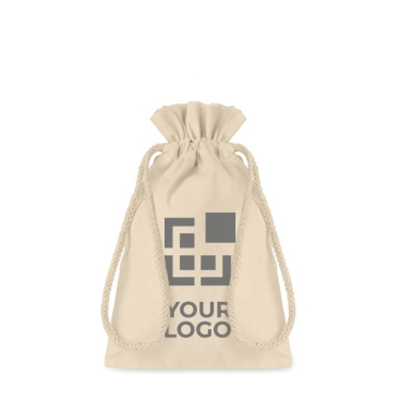 Saco de algodão pequeno para oferta 105 g/m2