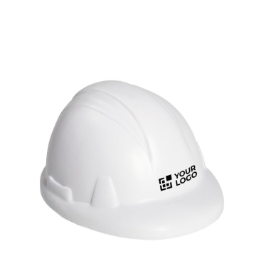 Bola anti-stress em forma de capacete de construção