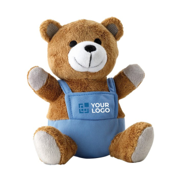 Peluche personalizável com logo da empresa para publicidade