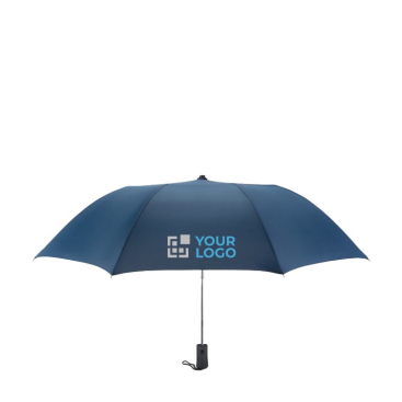 Guarda-chuva corporativo semiautomático em tecido pongee 190T Ø93
