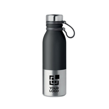 Garrafa de água térmica personalizada antigotas 600ml