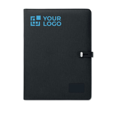 Portadocumentos de última geração A4 cor preto